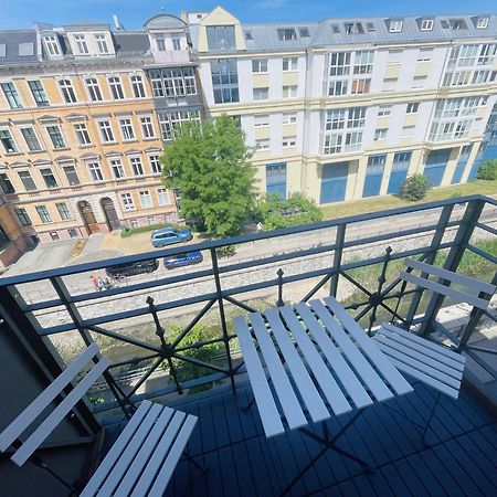 Innenstadt Refugium In Ruhiger Wasserlage+Balkon Leipzig Exteriör bild