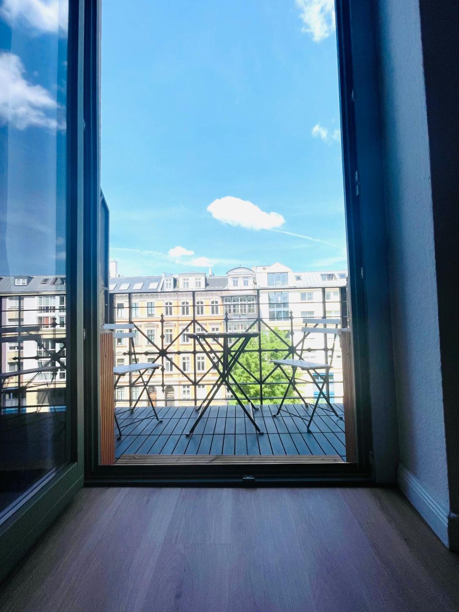 Innenstadt Refugium In Ruhiger Wasserlage+Balkon Leipzig Exteriör bild